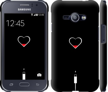 

Чехол Подзарядка сердца для Samsung Galaxy J1 Ace J110H 721123