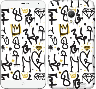 

Чехол Graffiti art для Meizu MX3 745347