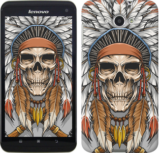 

Чохол Череп індіанця на Lenovo S930 641078