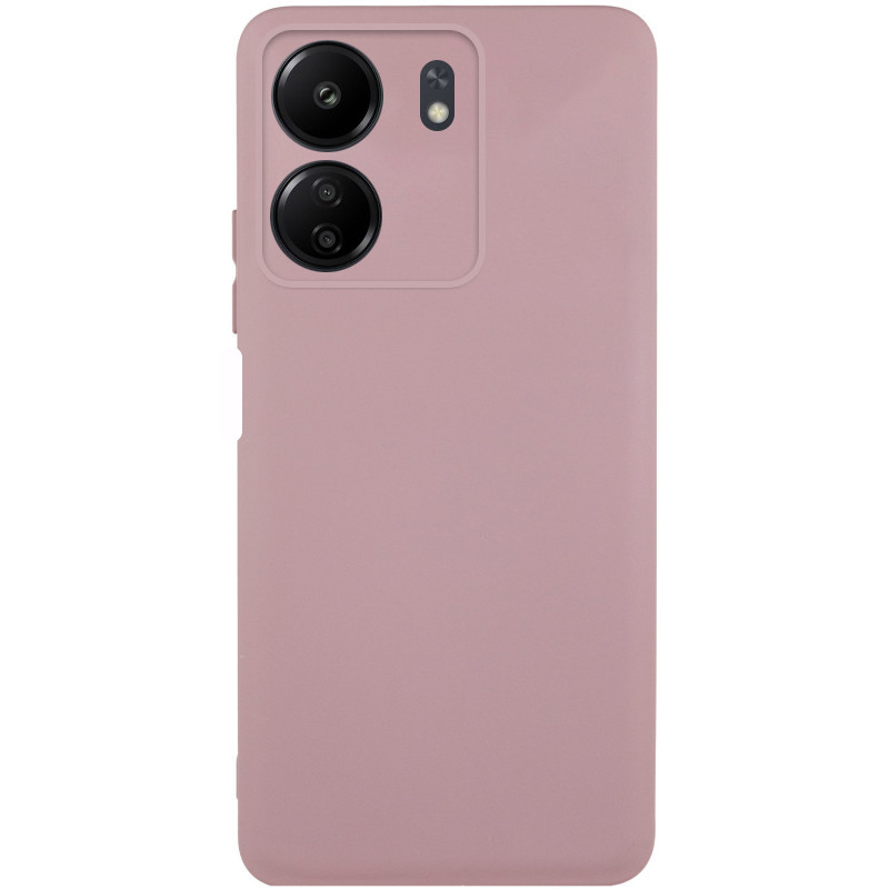 Чехол Silicone Cover Lakshmi Full Camera (A) для Xiaomi Redmi 13C / Poco C65 (Розовый / Pink Sand)