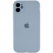 Чехол Silicone Case Full Camera Protective (AA) для Apple iPhone 12 (6.1") (Голубой / Sweet Blue)