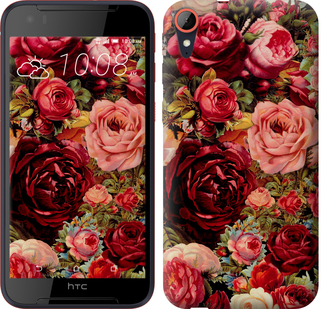 

Чехол Цветущие розы для HTC Desire 830 629341