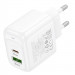 Фото СЗУ Hoco CS54A Surplus PD20W+QC3.0 (1USB-A/1C) (White) на vchehle.ua