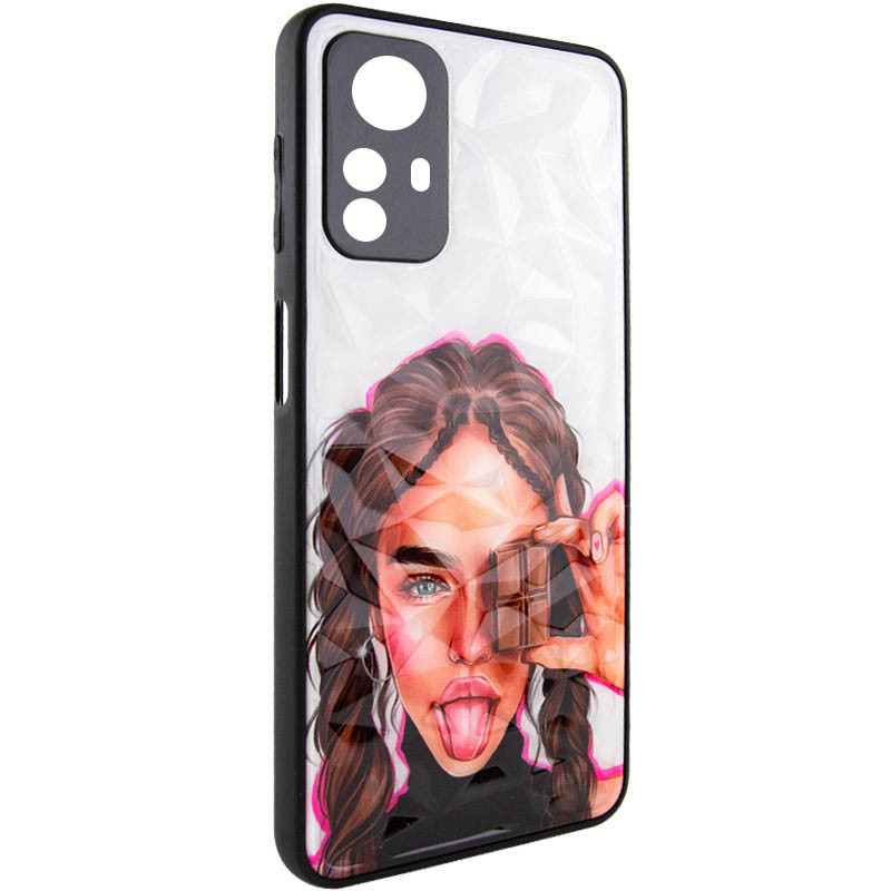 TPU+PC чохол Prisma Ladies на Xiaomi Redmi Note 12S (Chocolate)