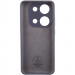 Фото Чехол Silicone Cover Lakshmi Full Camera (AAA) для Xiaomi Redmi Note 13 Pro 4G / Poco M6 Pro 4G (Серый / Dark Gray) на vchehle.ua