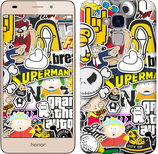 

Чехол Popular logos для Huawei GT3 628116