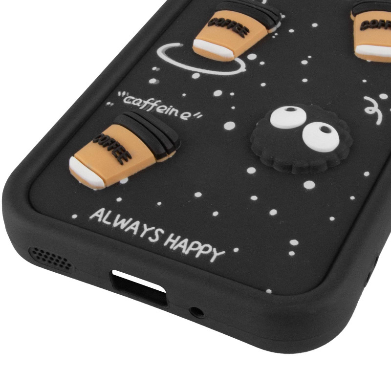 Купить Чехол TPU Toys Case with Ears для Samsung Galaxy A26 5G (Black) на vchehle.ua