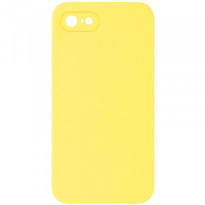 Silicone Case Square Full Camera Protective (AA) NOLOGO для iPhone 6s (4.7'')