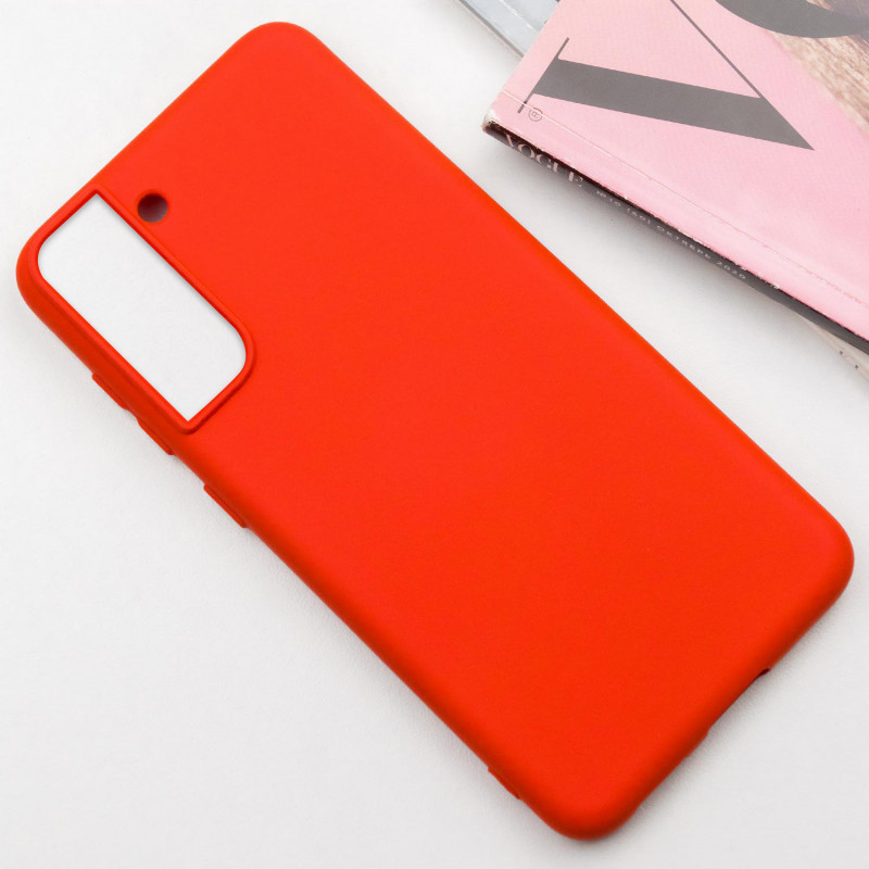 Фото Чехол Silicone Cover Lakshmi (AA) для Samsung Galaxy S21 (Красный / Red) на vchehle.ua