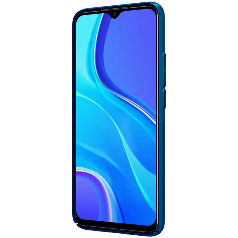 Чехол Nillkin Matte для Xiaomi Redmi 9 (Бирюзовый / Peacock blue) в магазине vchehle.ua