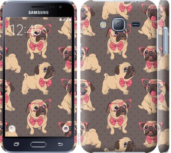 

Чехол мопсики 2 для Samsung Galaxy J3 Duos (2016) J320H 731317
