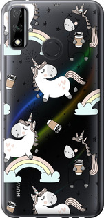 

Чохол Єдиноріг і кава на Huawei P Smart 2020 1607501