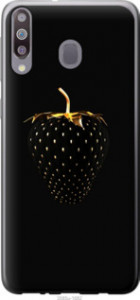 Чохол Чорна полуниця на Samsung Galaxy M30