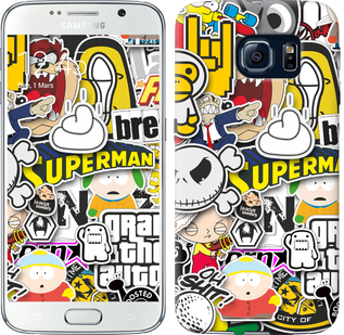 

Чохол Popular logos на Samsung Galaxy S6 G920 627783