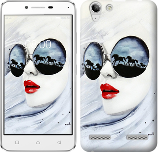 

Чохол Дівчина аквареллю на Lenovo K5 Plus 89844