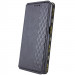 Фото Шкіряний чохол-книжка GETMAN Cubic (PU) на ZTE Blade A75 4G (Чорний) на vchehle.ua