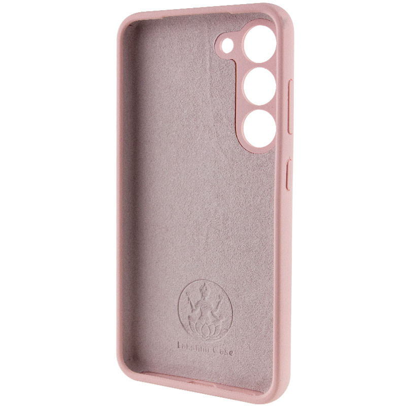 Чохол Silicone Cover Lakshmi Full Camera (AAA) with Logo на Samsung Galaxy S23 (Рожевий / Pink Sand) в магазині vchehle.ua