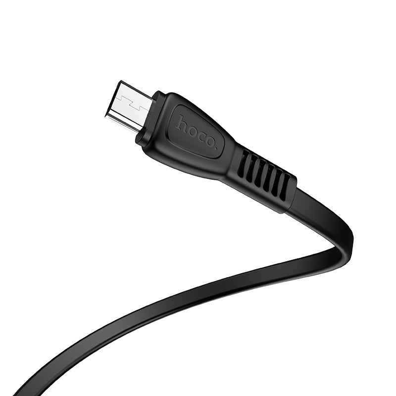 Дата кабель Hoco X40 Noah USB to MicroUSB (1m) (Чорний) в магазині vchehle.ua