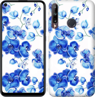 

Чехол Голубые орхидеи для Huawei P40 Lite E 933895
