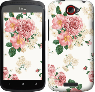 

Чехол цветочные обои v1 для HTC One S z560e 642172