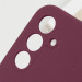Купить Чехол Silicone Cover Lakshmi Full Camera (AAA) для Samsung Galaxy S25 (Бордовый / Plum) на vchehle.ua