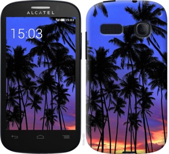 

Чехол Пальмы для Alcatel One Touch Pop C3 4033D 759432