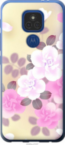 Чехол Японские цветы для Motorola E7 Plus