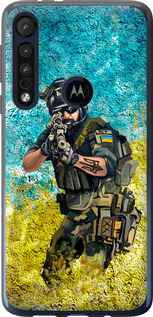 Чохол Воїн ЗСУ на Motorola One Macro
