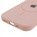 Купити Чохол Silicone Case Full Protective (AA) with Magnetic Safe на Apple iPhone 12 Pro Max (6.7") (Рожевий / Pink Sand) на vchehle.ua