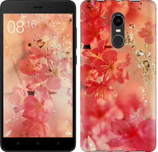 

Чохол Рожеві квіти для Xiaomi Redmi Note 4X 324452