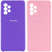 Чохол Silicone Cover Full Camera (AAA) на Samsung Galaxy A72 4G / A72 5G