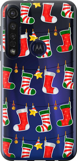 Чехол Новогодний 9 для Motorola G8 Plus