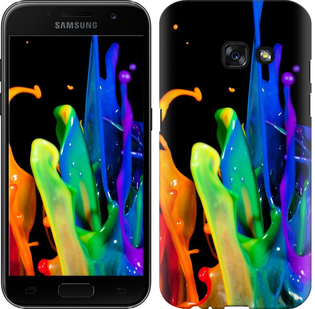 

Чехол брызги краски для Samsung Galaxy A3 (2017) 381182