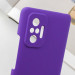 Чохол Silicone Cover Lakshmi Full Camera (AAA) на Xiaomi Redmi Note 10 Pro / 10 Pro Max (Фіолетовий / Amethyst) в магазині vchehle.ua