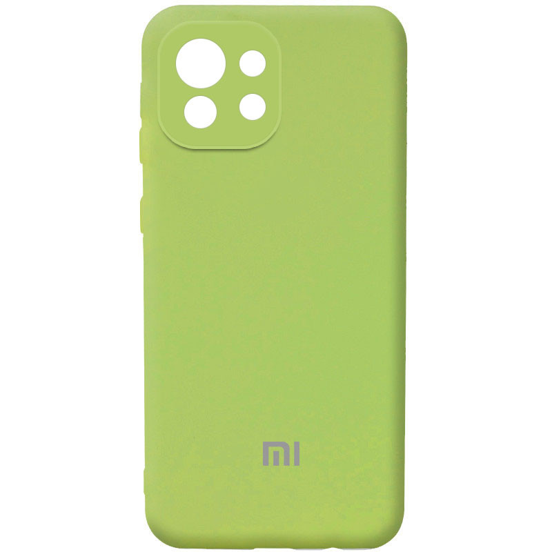 

Чохол Silicone Cover Full Camera (AA) Xiaomi Mi 11 Lite (М'ятний / Mint) 1173173