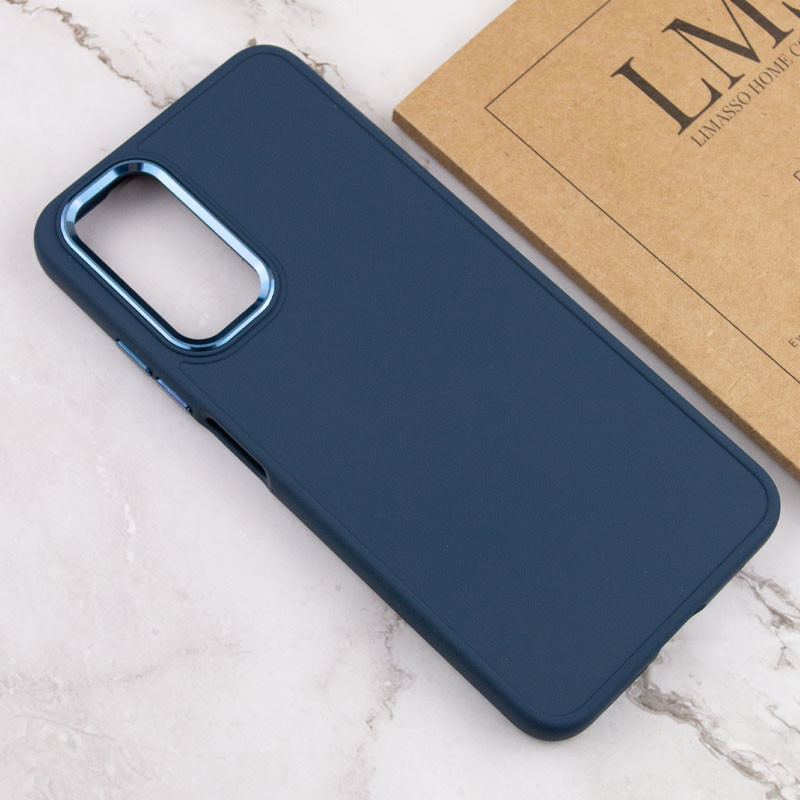 TPU чехол Bonbon Metal Style для Samsung Galaxy A15 4G/5G / M15 5G (Синий / Cosmos blue) в магазине vchehle.ua