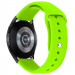 Силиконовый ремешок Sport для Smart Watch 22mm (Салатовый / Neon green)