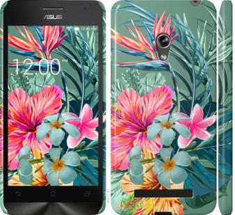 

Чехол Тропические цветы v1 для Asus Zenfone 5 845345