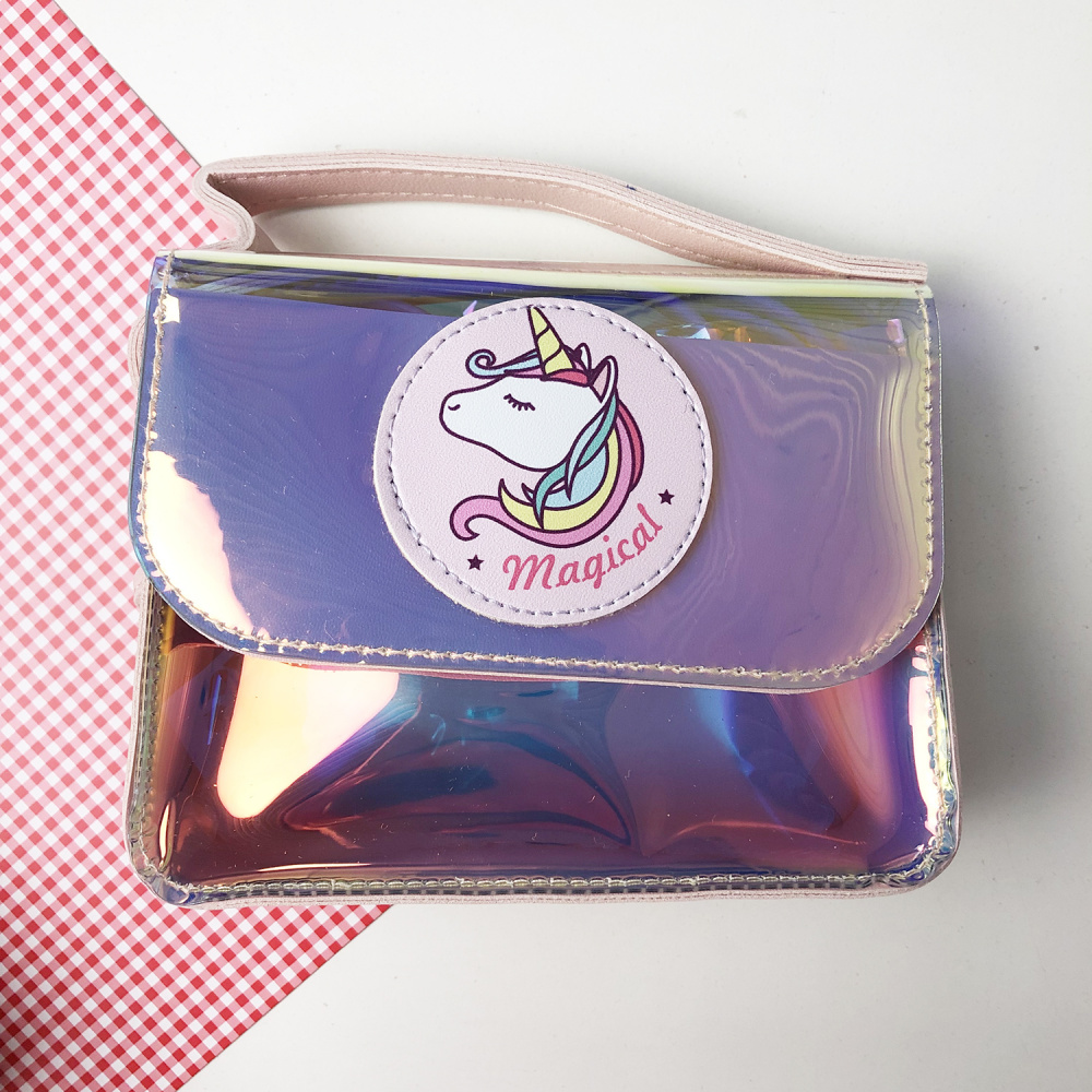 Сумочка mini Holographic with Unicorn (05)