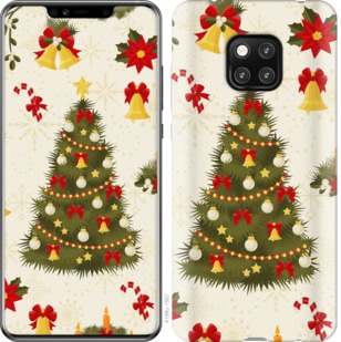 

Чехол Новогодняя елка для Huawei Mate 20 Pro 759932