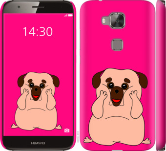 

Чохол Веселий мопс для Huawei G8 928624