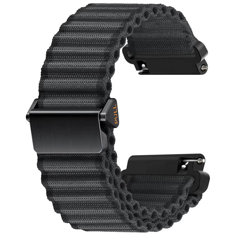 Ремешок Nylon Ocean Band для Smart Watch 22mm (Dark Grey)