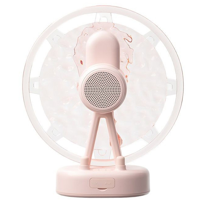 Проектор-ночник ZAY-L07 Sky Wheel 2in1 + Bluetooth колонка (Pink)