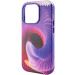 Фото Кожаный чехол Colour Splash with Magnetic Safe для Apple iPhone 14 Pro Max (6.7") (Purple / Pink) в магазине vchehle.ua