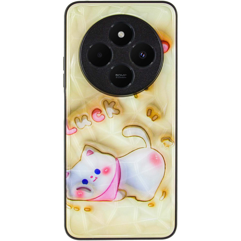 Фото TPU+PC чохол Prisma Fluffie на Xiaomi Redmi 14C / Poco C75 (Luck) на vchehle.ua