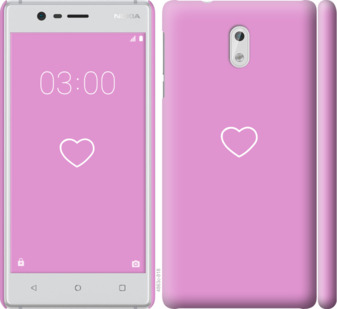 

Чохол Серце 2 на Nokia 3 912580