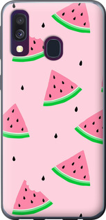 Чехол Розовый арбуз для Samsung Galaxy A40 2019 A405F