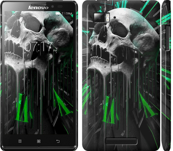 

Чехол Череп-часы для Lenovo Vibe Z K910 352797