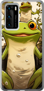 

Чохол Весела жаба на Huawei P40 1642937