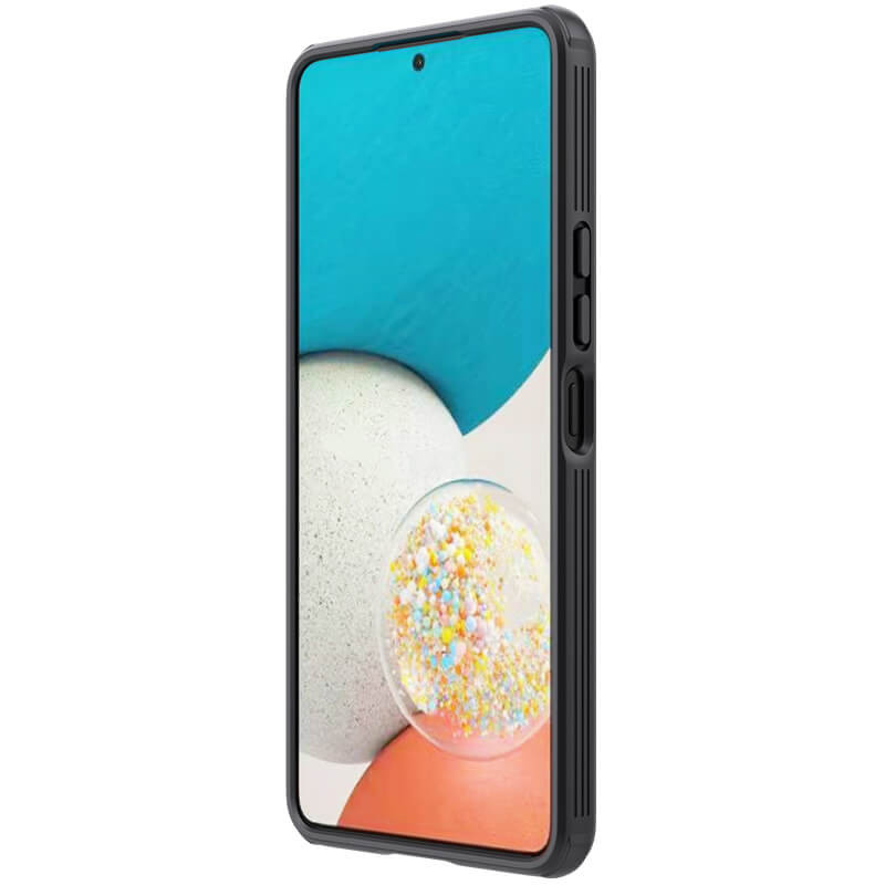 Карбонова накладка Nillkin CamShield Pro на Samsung Galaxy A53 5G (Чорний) в магазині vchehle.ua